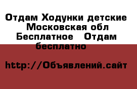 Отдам Ходунки детские - Московская обл. Бесплатное » Отдам бесплатно   
